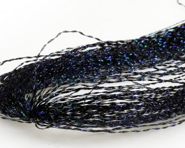 Magnum Crystal Flash Hair, Dark Peacock